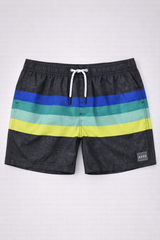 Bermuda Para Hombre Aero Guys Swim Shorts Dark Black 4141