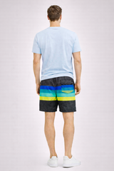 Bermuda Para Hombre Aero Guys Swim Shorts Dark Black 4141