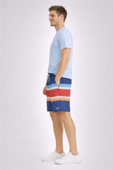 Bermuda Para Hombre Aero Guys Swim Shorts Parisian Blue 4140