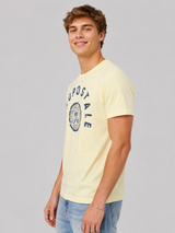 Camiseta Para Hombre Aero Level 1 Graphic Tees Yellow Mist 4619