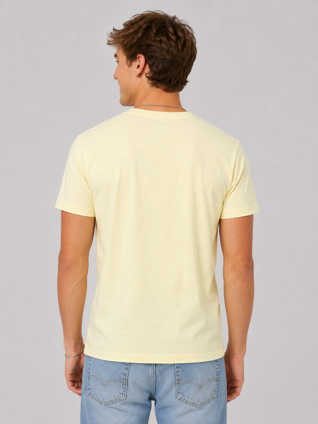 Camiseta Para Hombre Aero Level 1 Graphic Tees Yellow Mist 4619