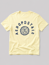 Camiseta Para Hombre Aero Level 1 Graphic Tees Yellow Mist 4619