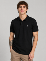 Camiseta Polo Para Hombre Guys Ss Solid Polo Aero Guys Ss Solid Polodark Black Dark Black 7907