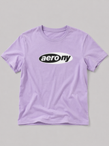 Camiseta Para Hombre Aero Level 2 Graphic Tees Violet Tulip 4627