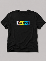 Camiseta Para Hombre Aero Level 2 Graphic Tees Dark Black 4623