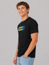 Camiseta Para Hombre Aero Level 2 Graphic Tees Dark Black 4623