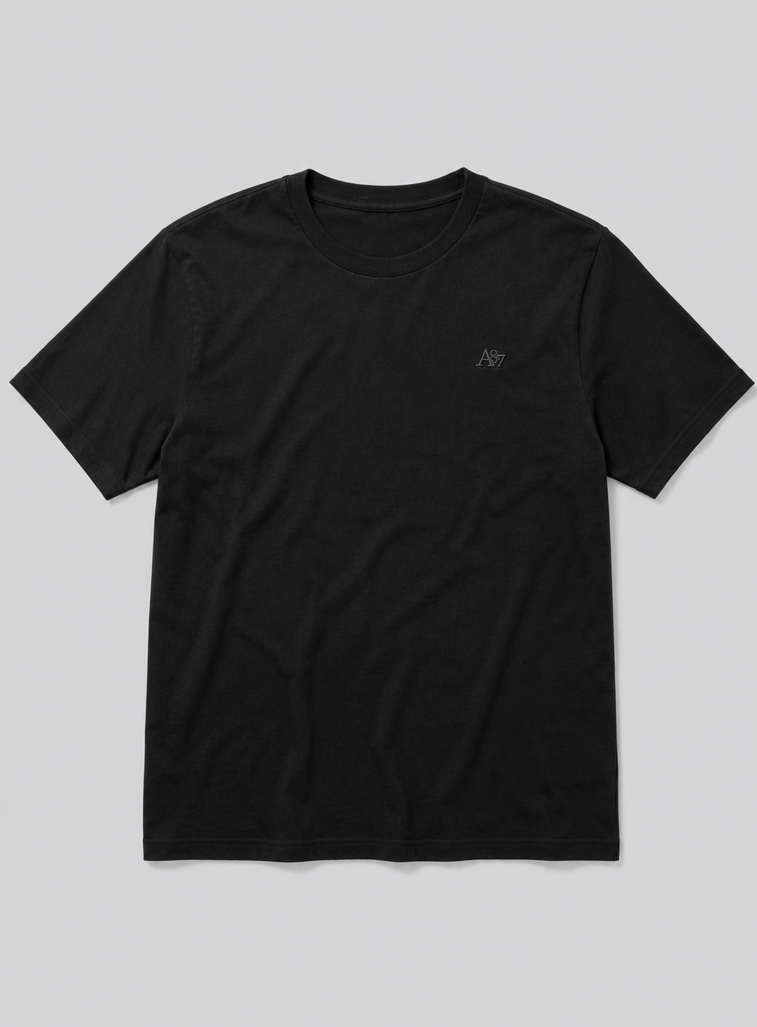Camiseta Para Hombre Aero Guys SS Tees Dark Black 4240