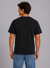 Camiseta Para Hombre Aero Guys SS Tees Dark Black 4240