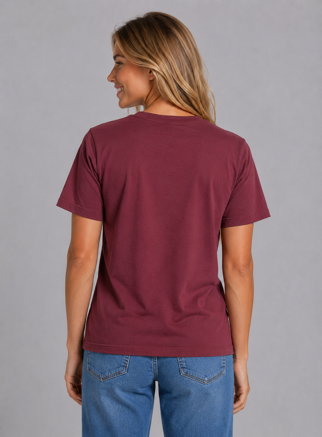 Camiseta Para Mujer Aero Girls Fashion SS Pomegranate 1602 (100% ALGODÓN)
