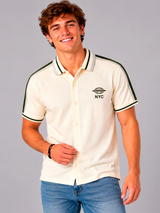 Camiseta Polo Aero Guys SS Woven Shirts Tofu 2267
