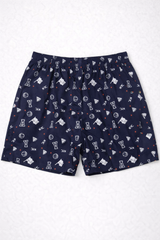 Bóxer para Hombre Aero Printed Woven Boxers Cadet Navy 7244