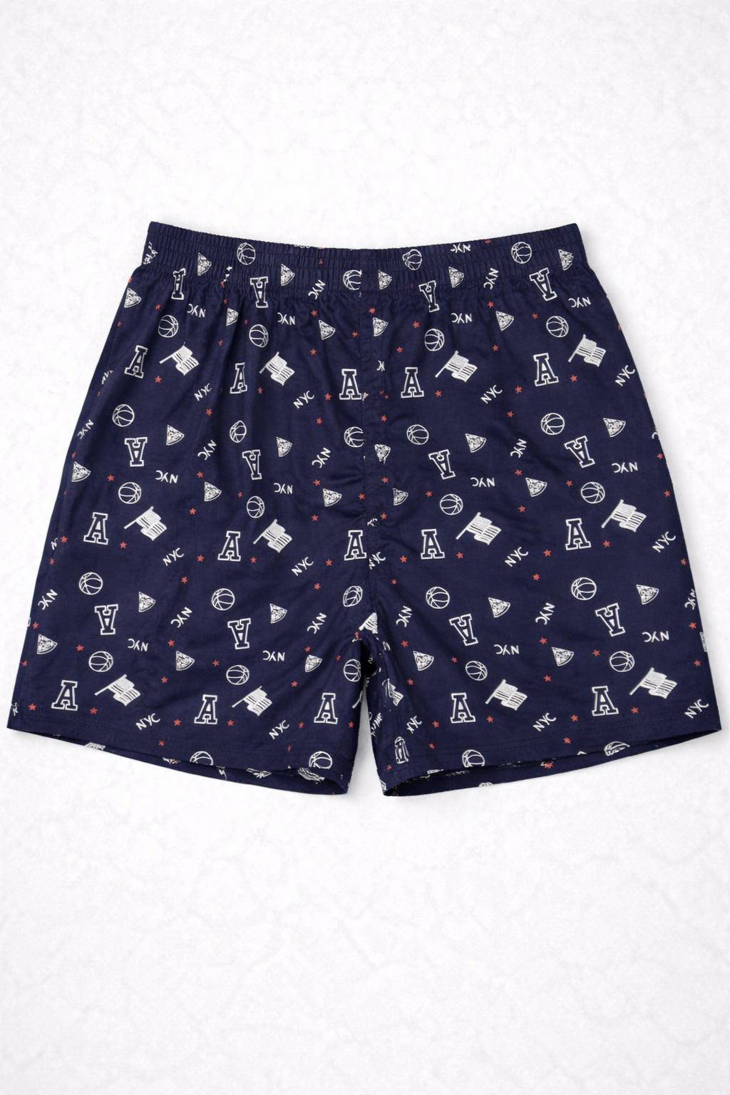 Bóxer para Hombre Aero Printed Woven Boxers Cadet Navy 7244