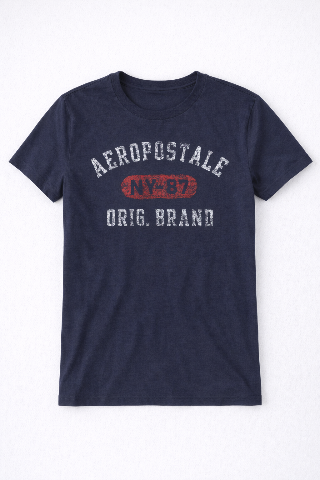 Camiseta Para Hombre Aero Level 1 Graphic Tees Cadet Navy 7465