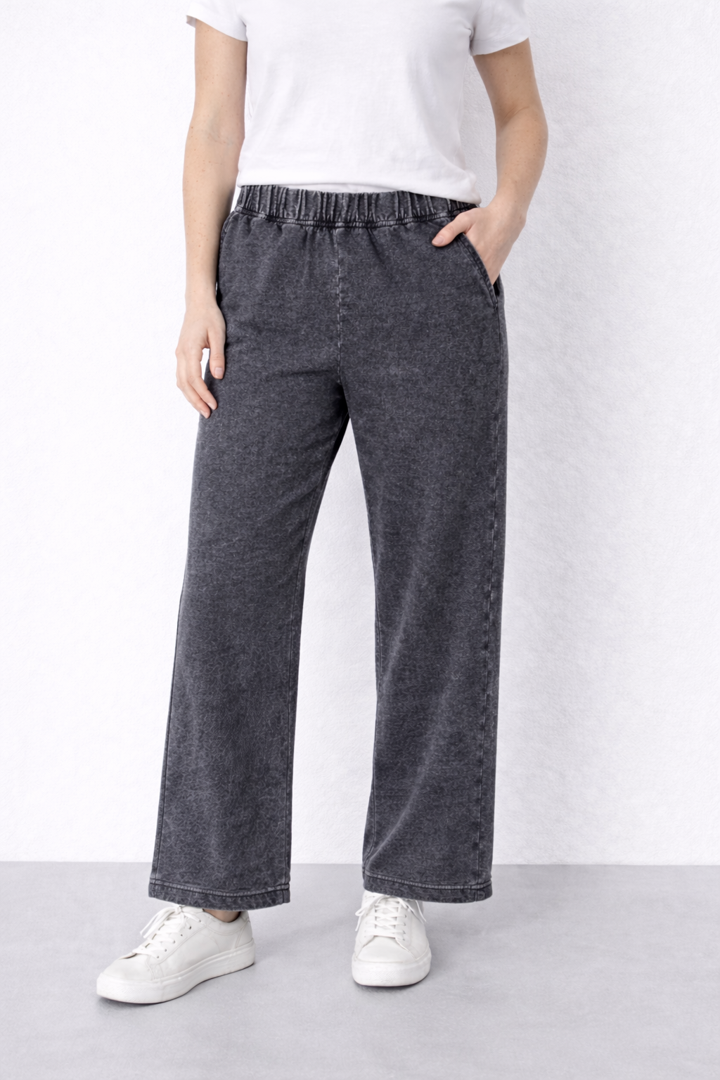 Jogger Para Mujer Aero Girls Knit Pants Ash Grey 1560