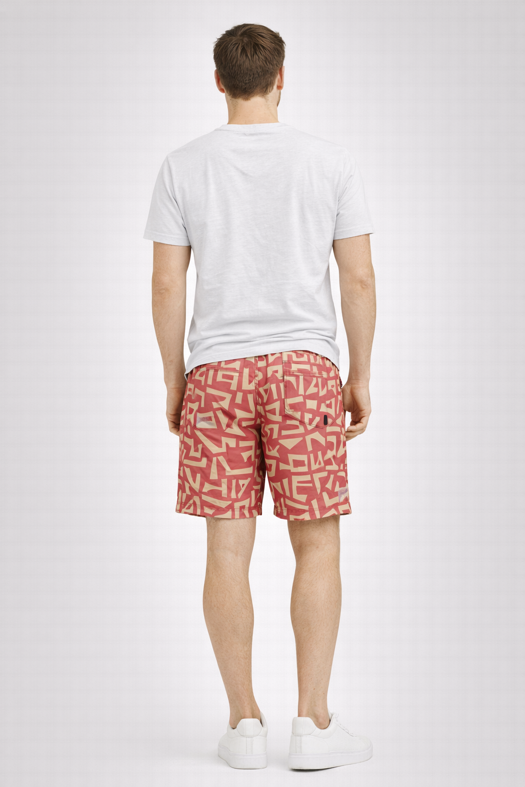 Bermuda Para Hombre Aero Guys Swim Shorts Orange 4232