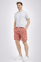 Bermuda Para Hombre Aero Guys Swim Shorts Orange 4232