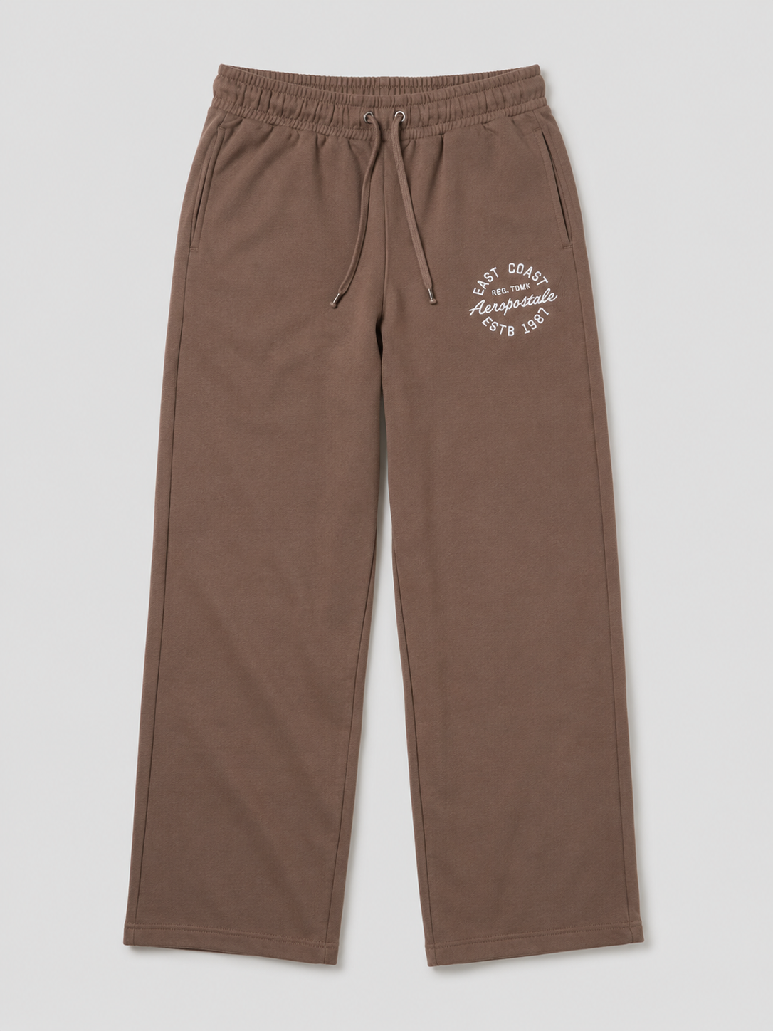 Jogger Para Mujer Aero Girls Knit Pants Hot Chocolate Straight 90218841