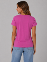 Camiseta Para Mujer Aero Graphic Level 1 Vivid Fucshia 6848