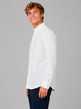 Camisa Para Hombre Aero Guys LS Woven Shirts Bleach 1546
