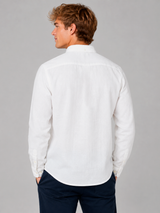 Camisa Para Hombre Aero Guys LS Woven Shirts Bleach 1546
