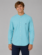 Camisa Para Hombre Aero Guys LS Woven Shirts Celestial Blue 1224