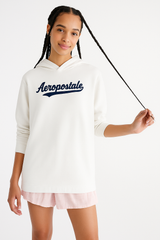 Buzo Para Mujer Aero Girls Fleece Pop Over Tofu 3509