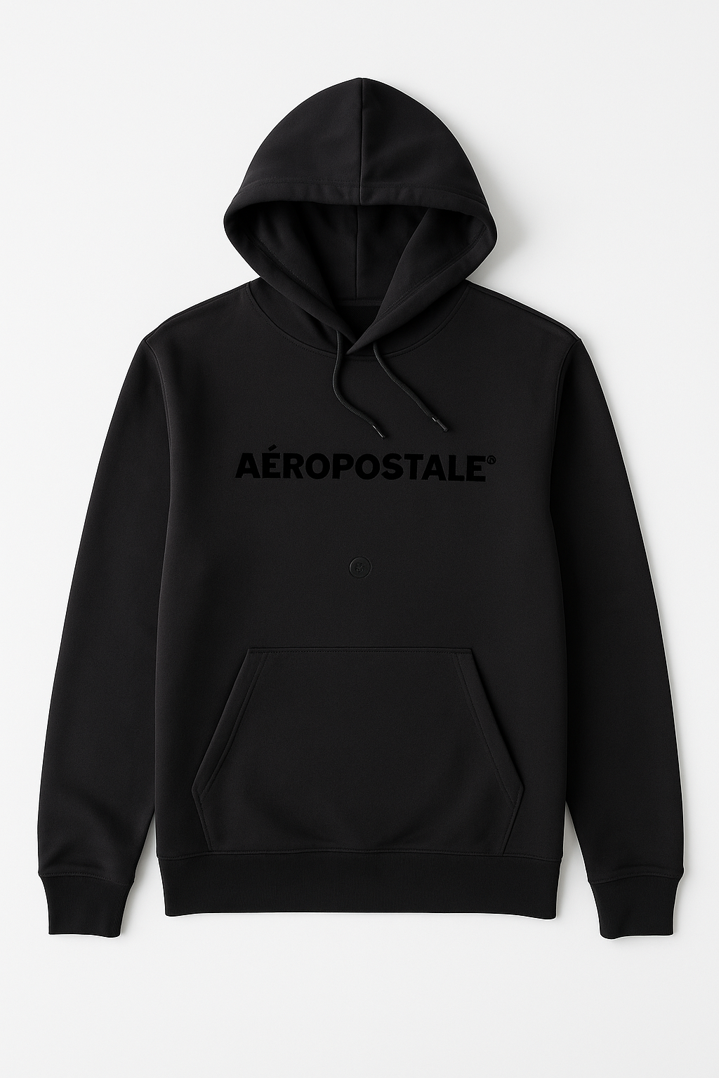 Buzo Para Hombre Aero Guys Popover Hoodies Dark Black 5538