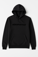 Buzo Para Hombre Aero Guys Popover Hoodies Dark Black 5538