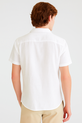 Camisa Para Hombre Aero Guys SS Woven Shirts Bleach 8780