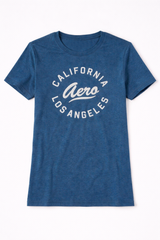 Camiseta Para Mujer Aero Graphic Level 2 Celestial 6726