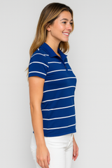 Camiseta Polo Para Mujer Aero Graphic Polo Celestial 1306