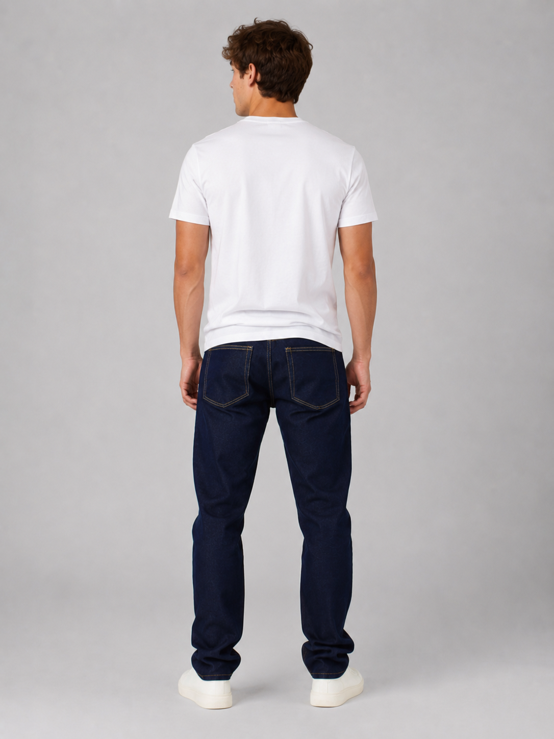 Jean Para Hombre Aero Guys Slim Straight Dark Wash 9324