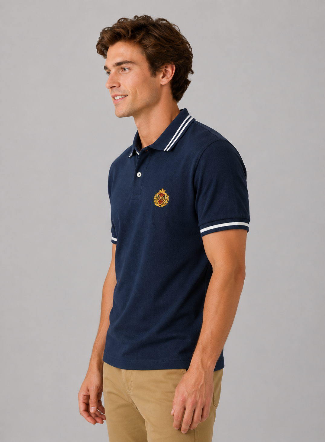 Camiseta Polo Aero Guys SS Novelty Polo Cadet  Navy 4209