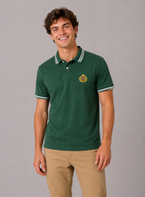 Camiseta Polo Aero Guys SS Novelty Polo Green Gables 4209
