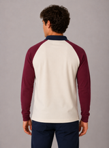 Camiseta Manga Larga Polo Aero Guys LS Novelty Tofu 4211