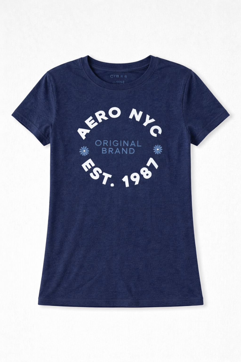 Camiseta Para Mujer Aero Graphic Level 2 Cadet Navy 7190