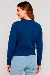 Buzo Para Mujer Aero Girls Fleece Crew Celestial 3807