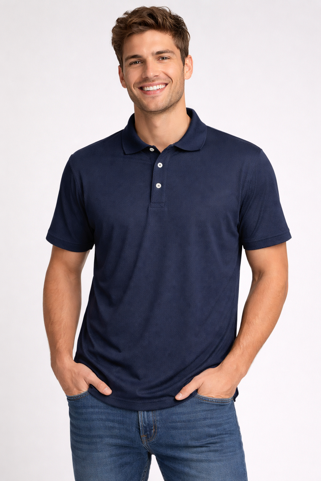 Camiseta Polo Aero Guys Polo Other Cadet Navy (Regular Fit) 1599