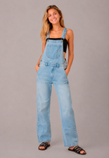 Jean Para Mujer Aero Girls Denim Fashion Light Wash Overol 3398