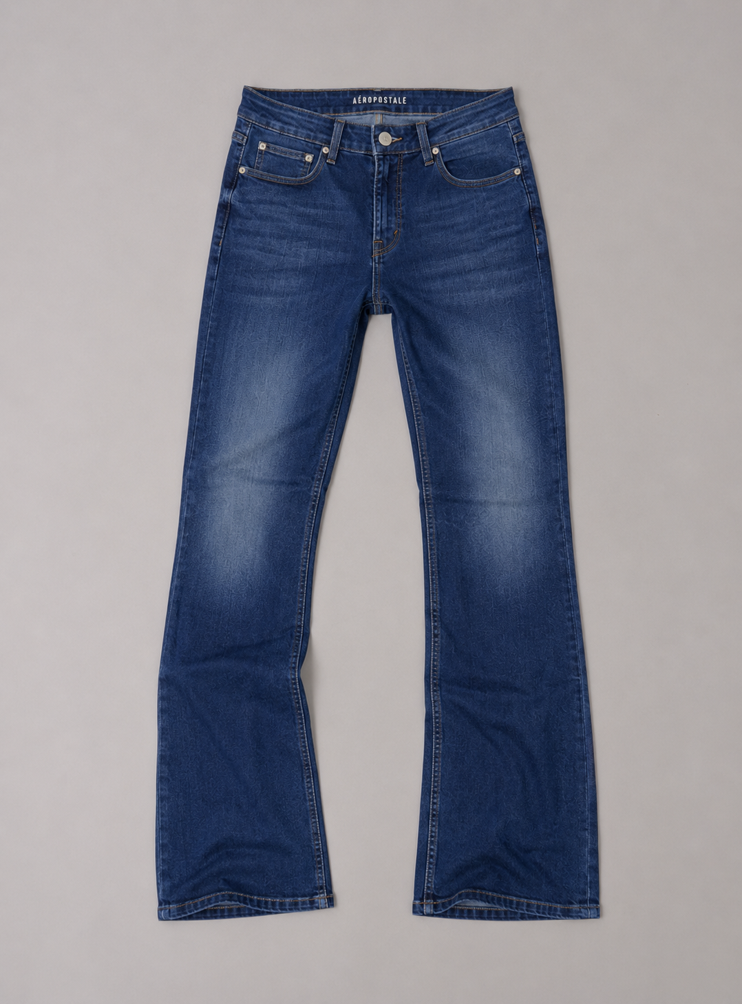 Jean Para Hombre Aero Guys Slim Bootcut Medium Wash 1932