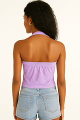 Top Para Mujer Aero Fashion Bare Solid Wild Peony 9880