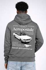 Buzo Para Hombre Aero Guys Popover Hoodies Charcoal Heather Grey 2206