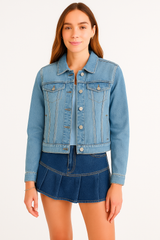 Chaqueta Para Mujer Aero Girls Other OW Ligth Wash 8347