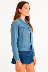 Chaqueta Para Mujer Aero Girls Other OW Ligth Wash 8347