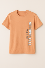 Camiseta Para Hombre Aero Level 1 Graphic Tees  Apricot Ice 3816