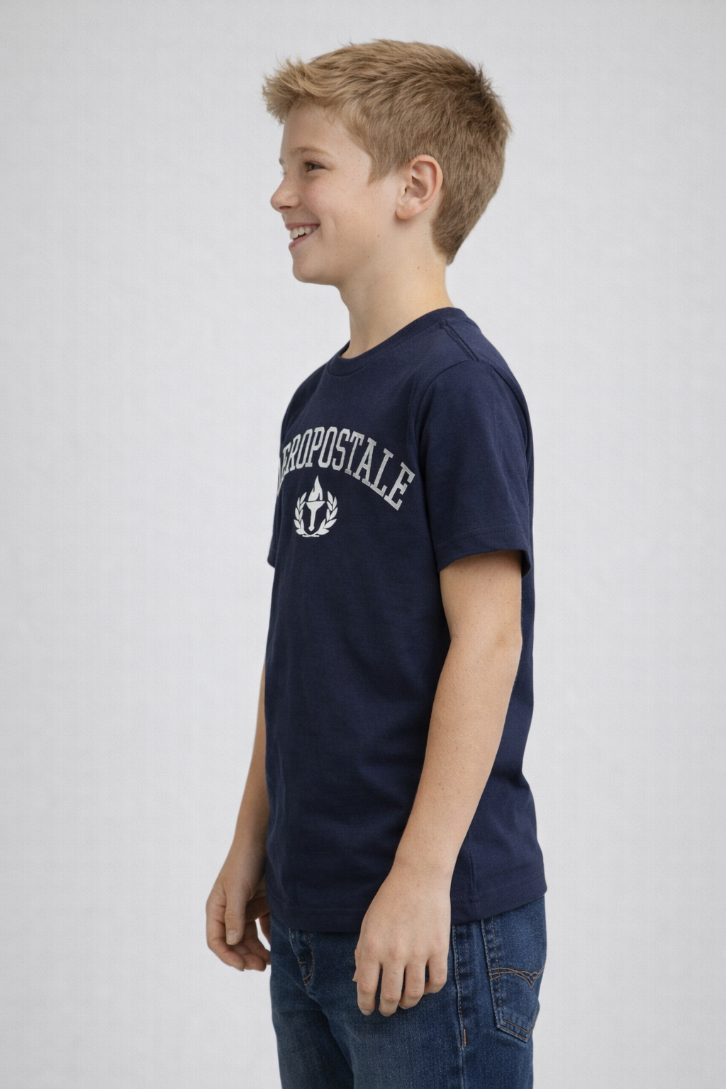 Camiseta de manga corta Kids Aero B Level 2 SS Cadet Navy 2161