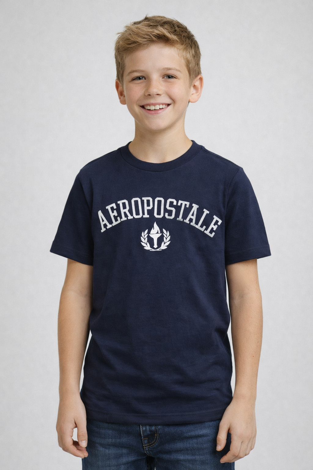 Camiseta de manga corta Kids Aero B Level 2 SS Cadet Navy 2161