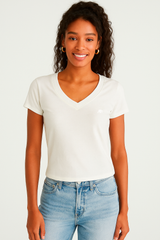 Camiseta Para Mujer Aero Girls Solid SS Birch 6505