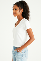 Camiseta Para Mujer Aero Girls Solid SS Birch 6505