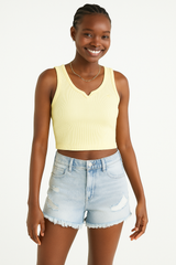 Top Para Mujer Aero Fashion Bare Solid Sunlight 1260